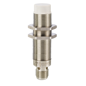 TES Electric Inductive Proximity Stainless Steel Barrel Sensor; 18mm; Non-Embeddable; 12-24VDC; NO; NPN; Connector - M12